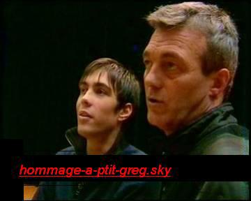 Pierre Lemarchal à l'enterrement de son fils